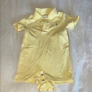 Yellow Polo Kids Shirt